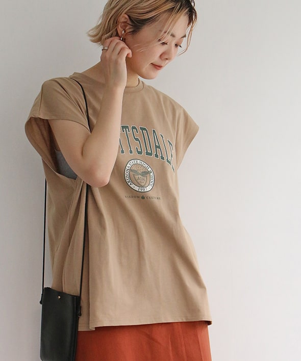 カレッジフレンチSLTシャツ