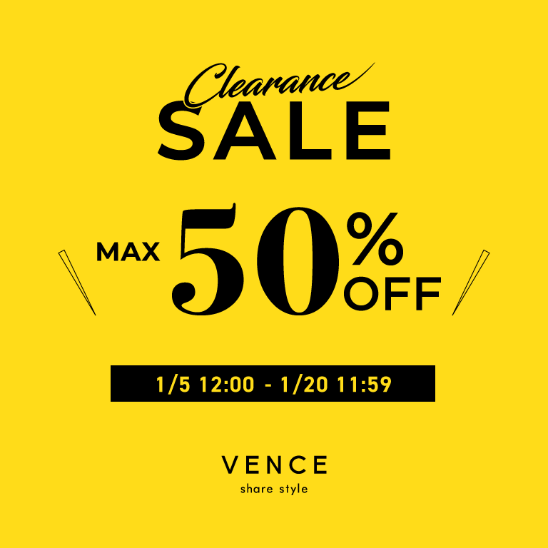 VENCE | CLEARANCE SALE