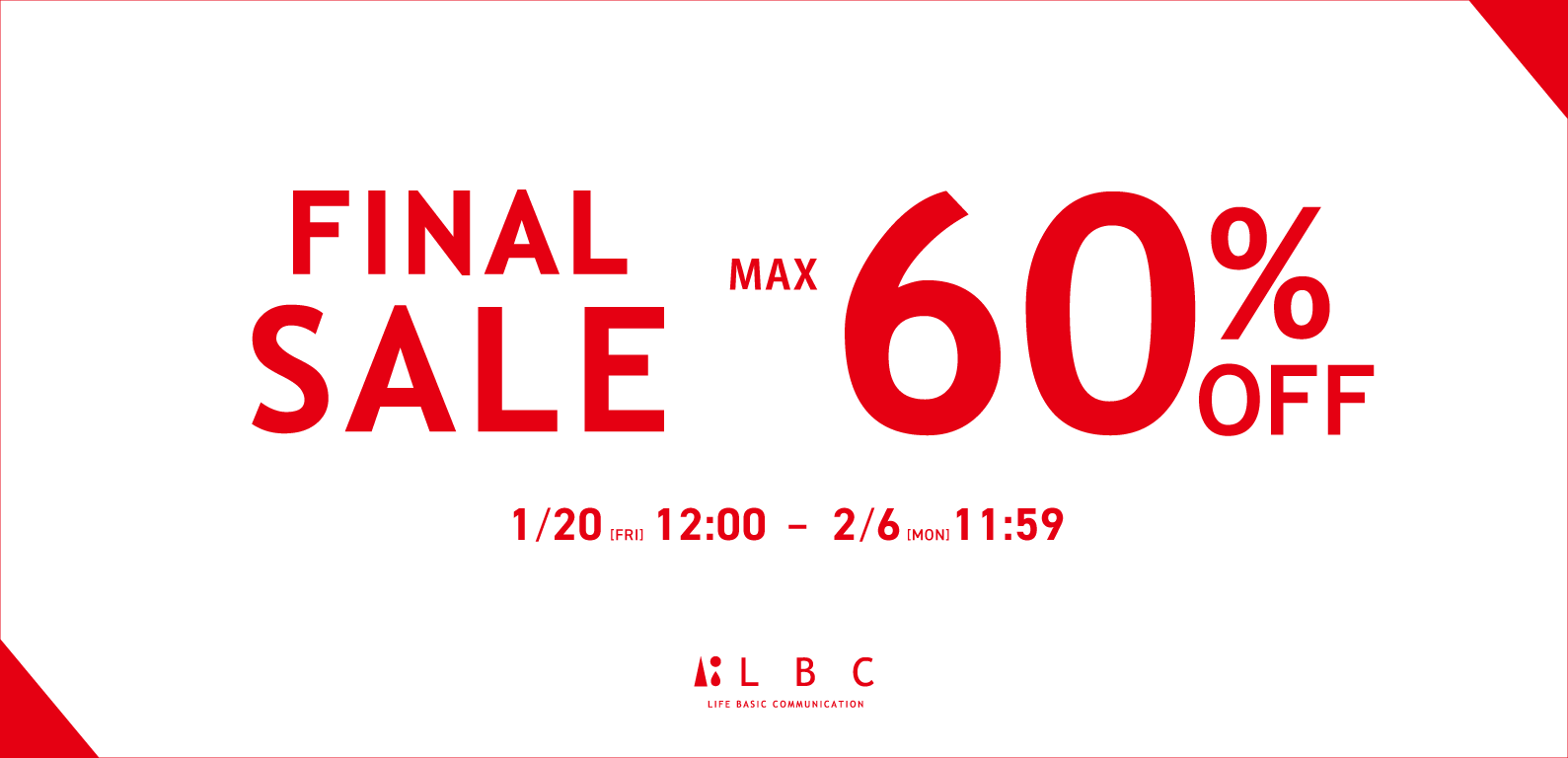 LBC | FINAL SALE