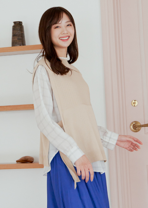 ikka STYLEBOOK 2023SPRING LADIES styling02