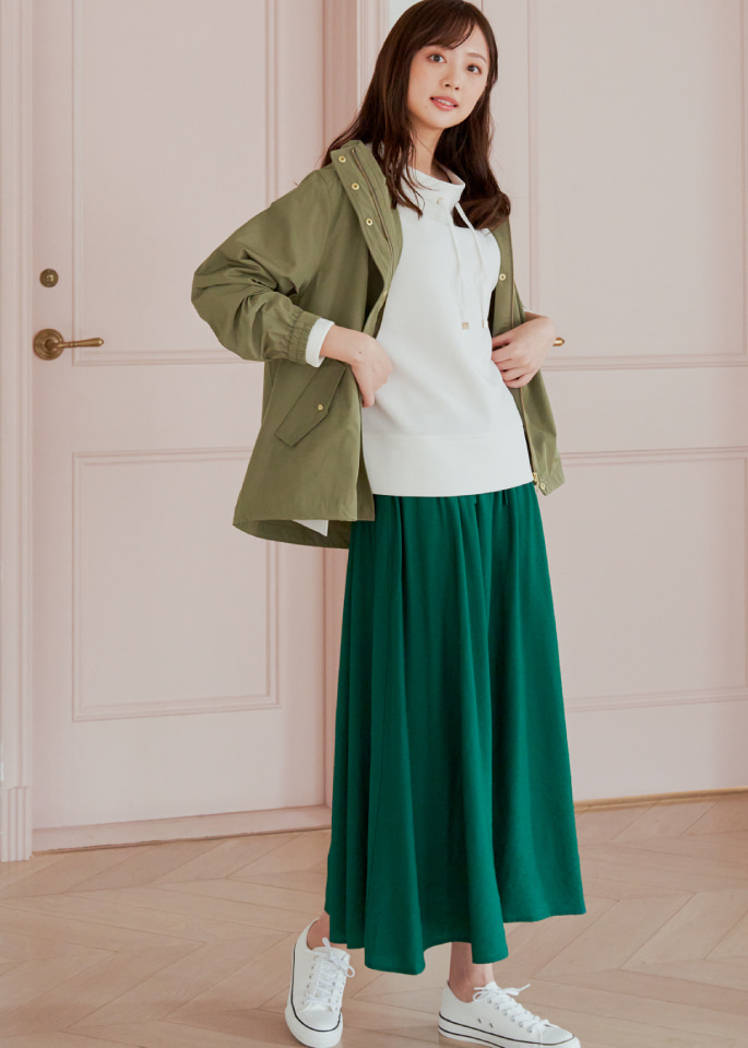 ikka STYLEBOOK 2023SPRING LADIES styling03