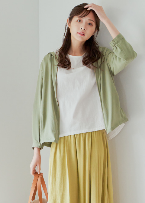 ikka STYLEBOOK 2023SPRING LADIES styling04