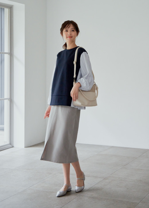 ikka STYLEBOOK 2023SPRING LADIES styling09