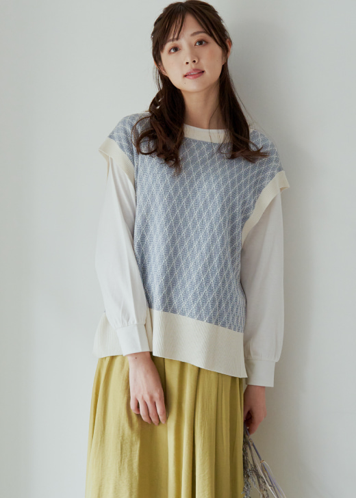 ikka STYLEBOOK 2023SPRING LADIES styling12