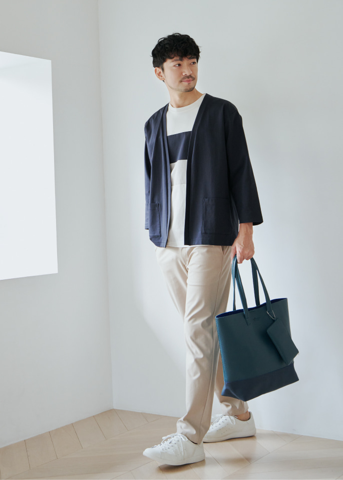 ikka STYLEBOOK 2023SPRING MENS styling02