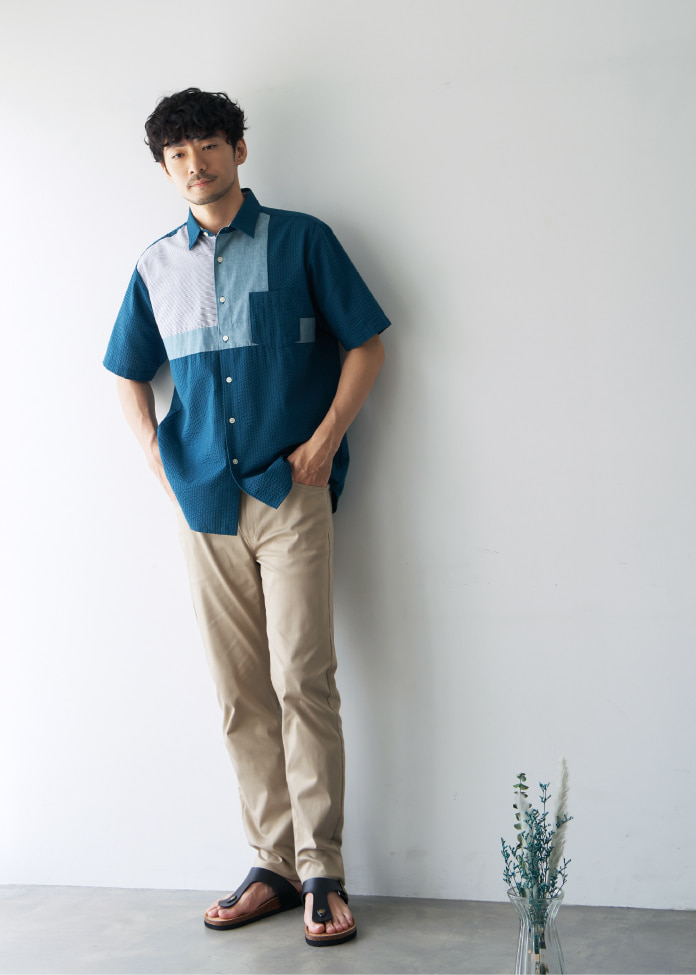 ikka STYLEBOOK 2023SUMMER MENS styling14