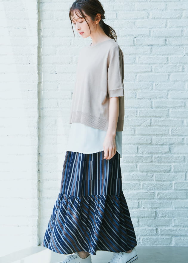 ikka STYLEBOOK 2022SUMMER LADIES styling08