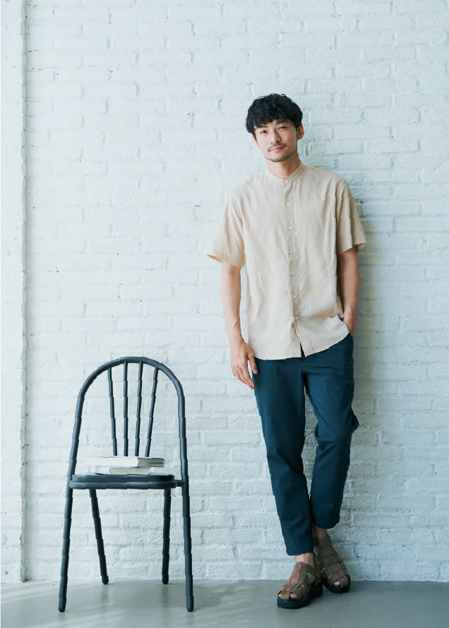 ikka STYLEBOOK 2022SUMMER MENS styling02