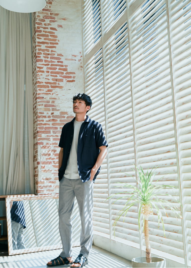 ikka STYLEBOOK 2022SUMMER MENS styling07