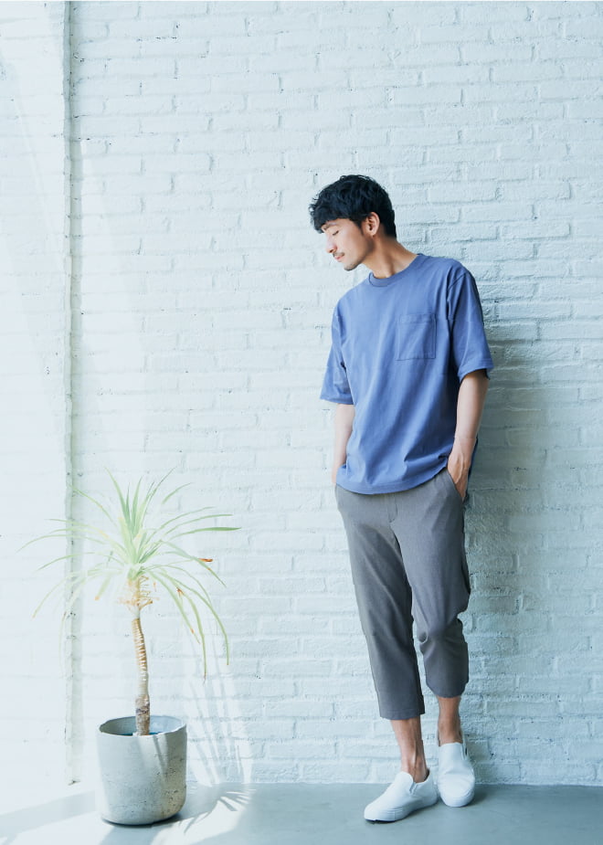 ikka STYLEBOOK 2022SUMMER MENS styling08