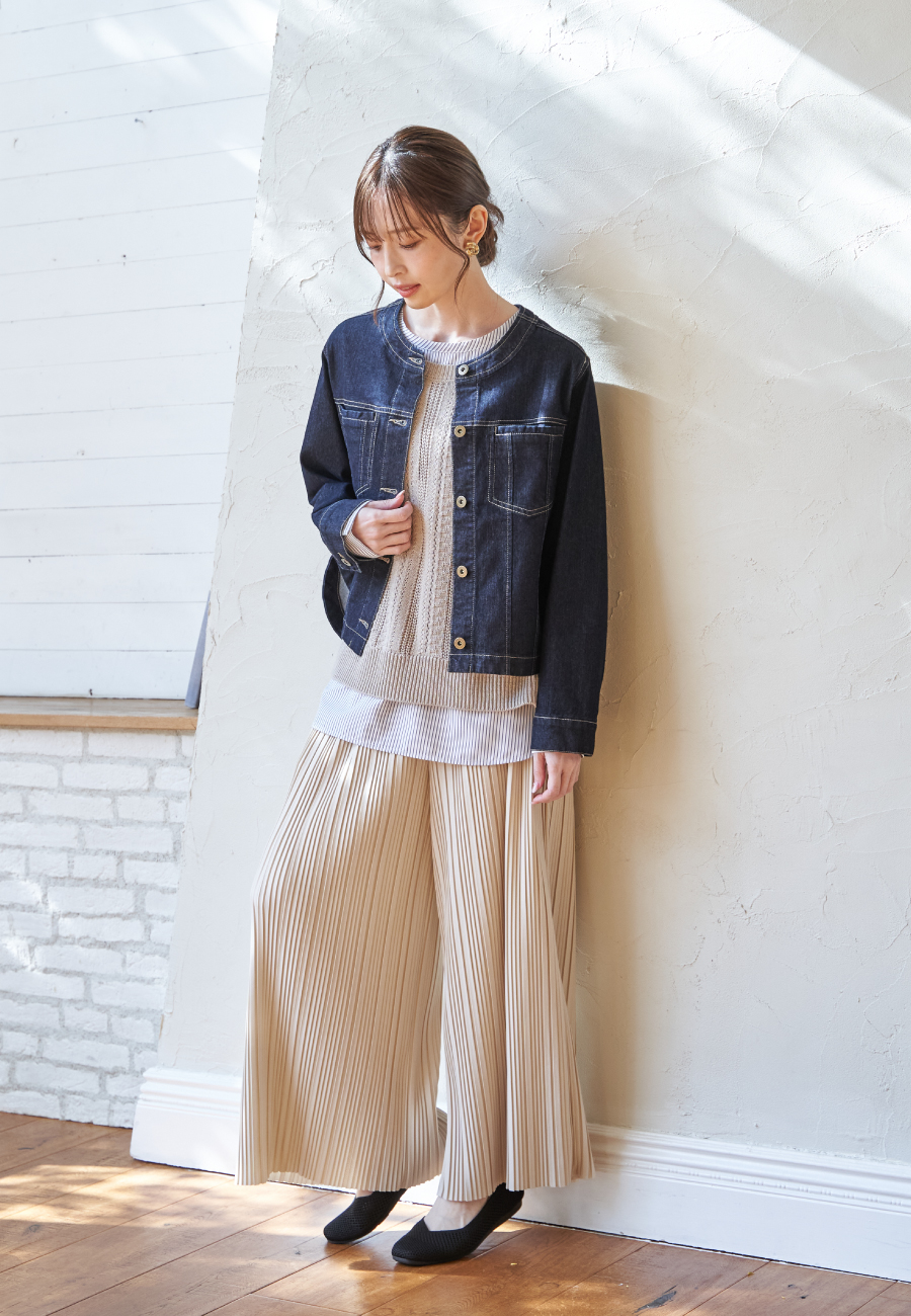 佐藤栞里さんスタイリング01,ikka,InRed,イッカ,いっか,インレッド,InRed4月号,インレッド4月号,インレッド,佐藤栞里,さとうしおり,雑誌タイアップ,雑誌,雑誌InRed,2026年,ファッション,ファッション雑誌,サトウシオリ,ドラマ,女優