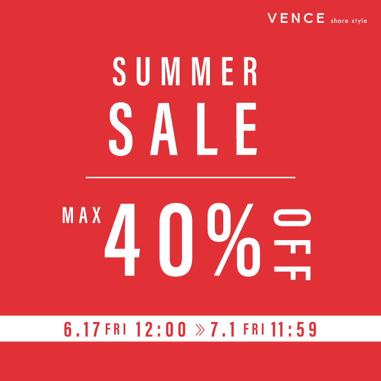 VENCE | SUMMER SALE