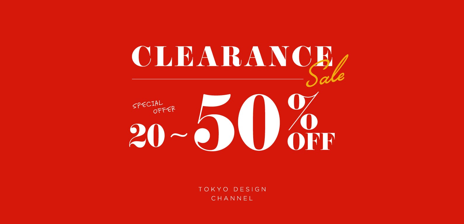 TDC | CLEARANCE SALE