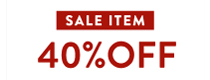 40%OFF