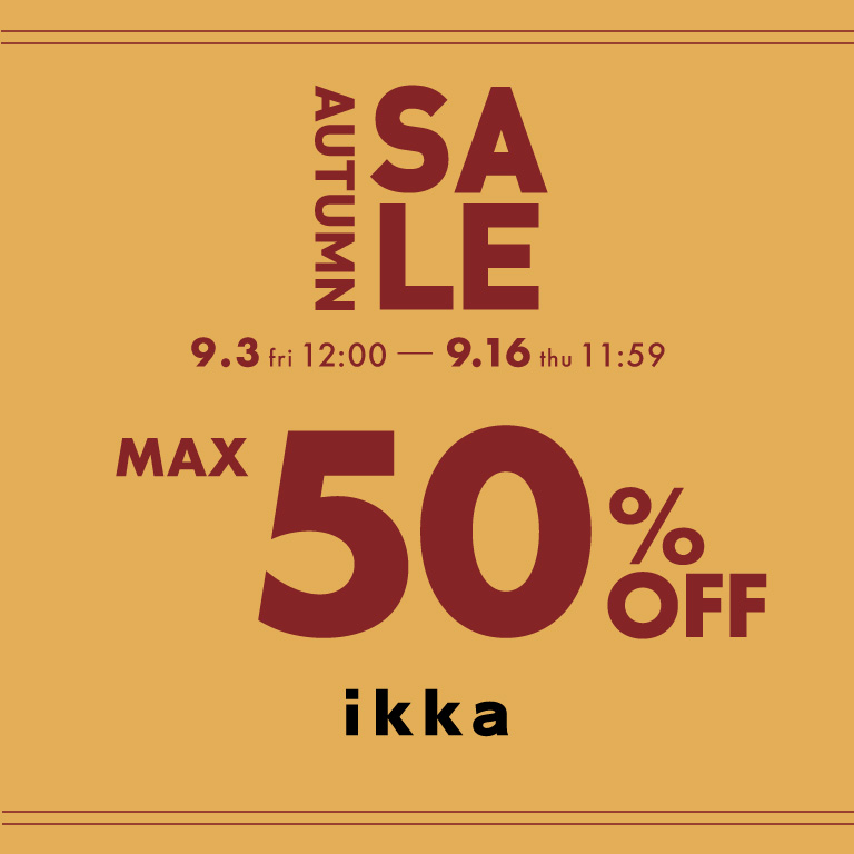 ikka | AUTUMN SALE