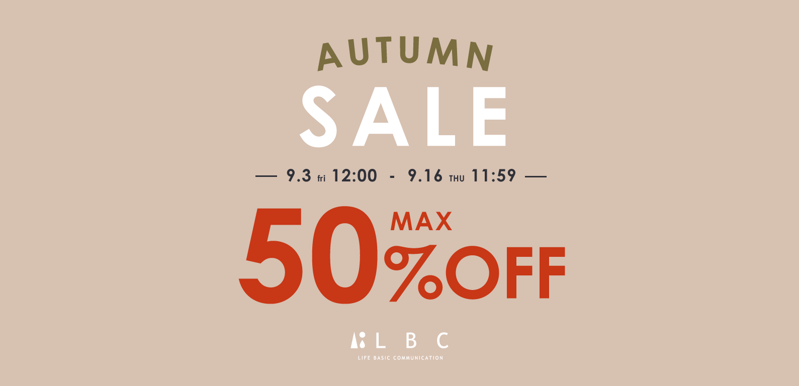 LBC | AUTUMN SALE
