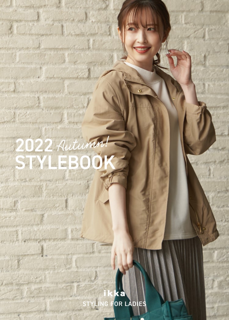 ikka STYLEBOOK 2022AUTUMN LADIES visual