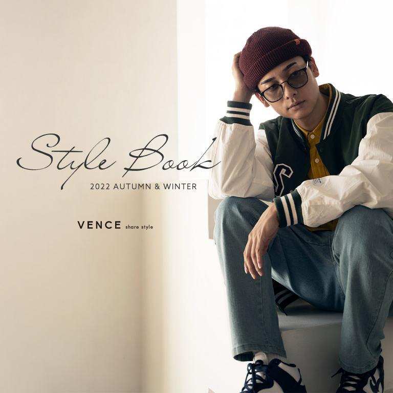 VENCE Mens STYLEBOOK2022 AUTUMN & WINTER
