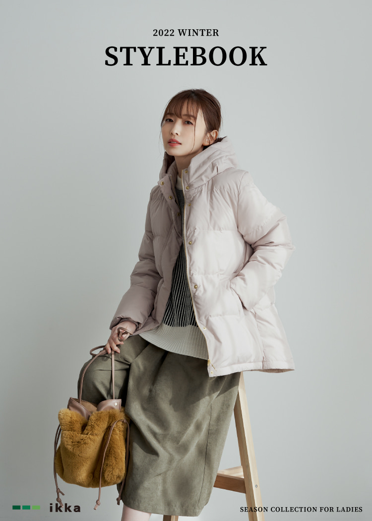 ikka STYLEBOOK 2022WINTER LADIES visual