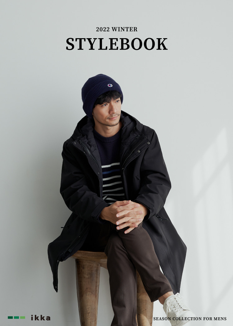 ikka STYLEBOOK 2022WINTER MENS visual