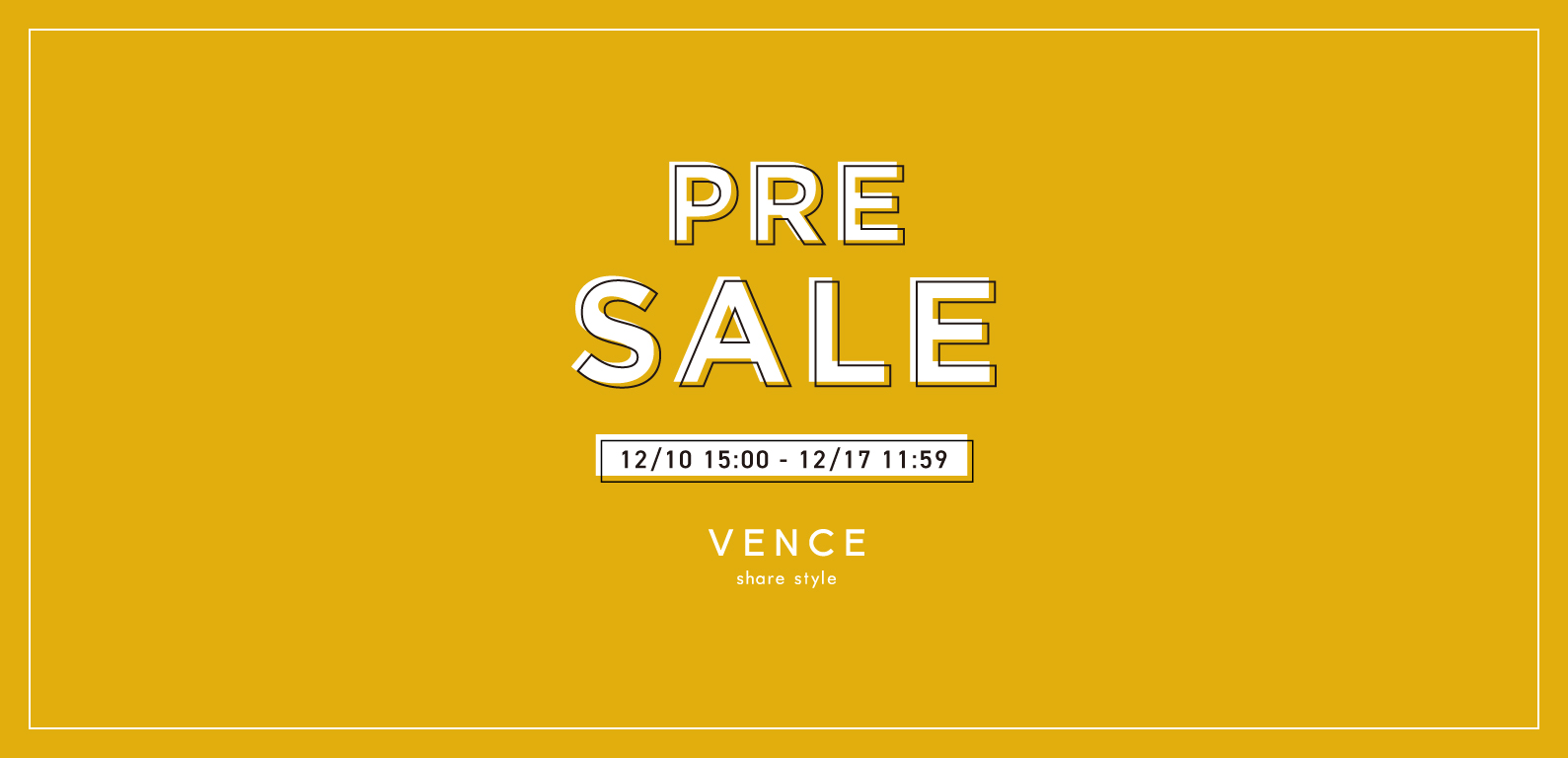 VENCE | PRE SALE