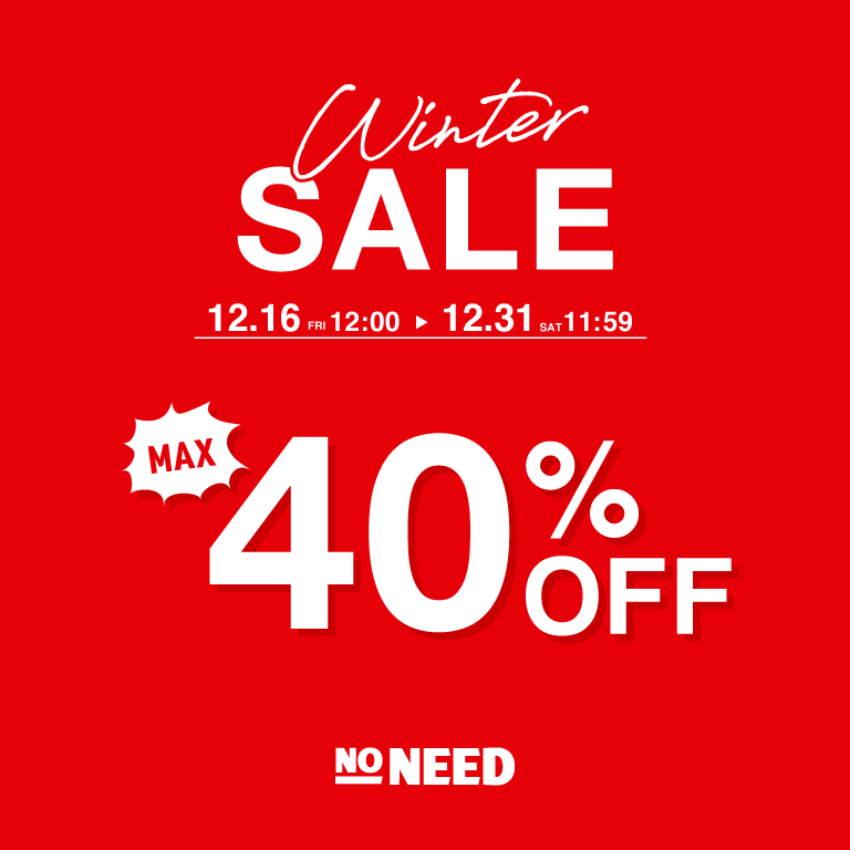 NONEED | WINTER SALE