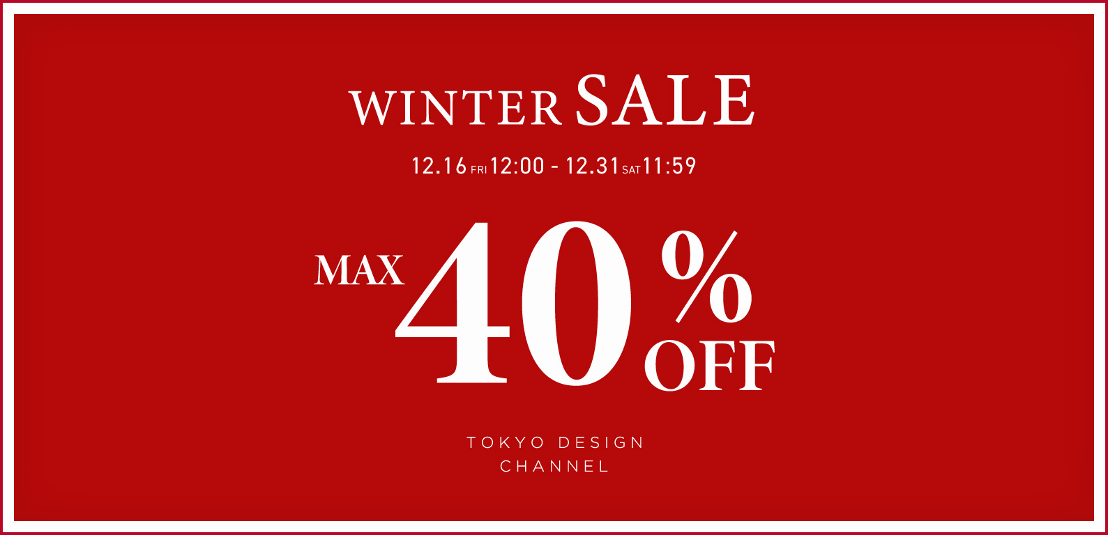 WINTER SALE
