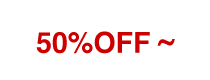 50%OFF
