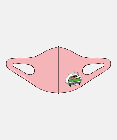 かまいたちのヘイ！タクシー！ マスク 突破 サーモンピンク