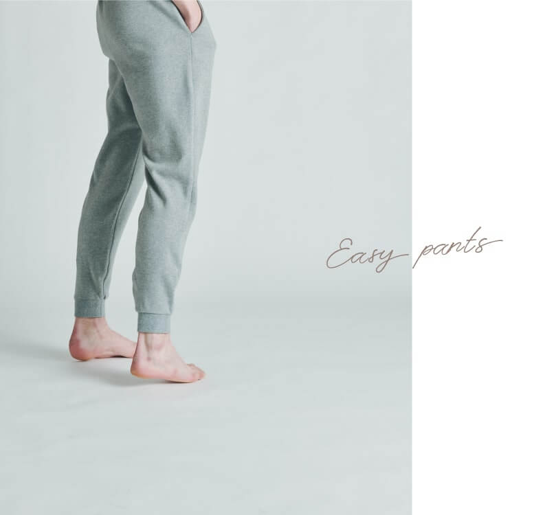 IKKA LOUNGE √M(ルートエム) ポンチイージーパンツ