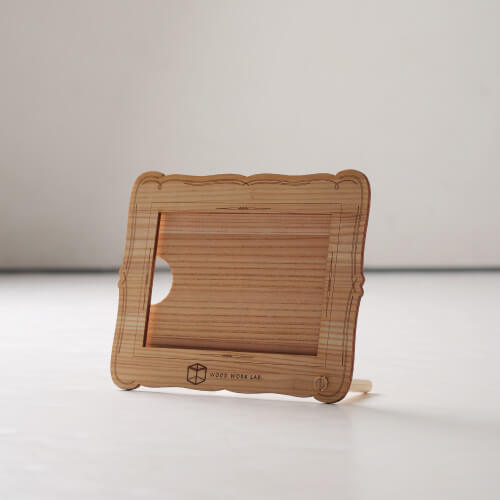 WOOD WORK LAB.木製フォトフレーム（杉）