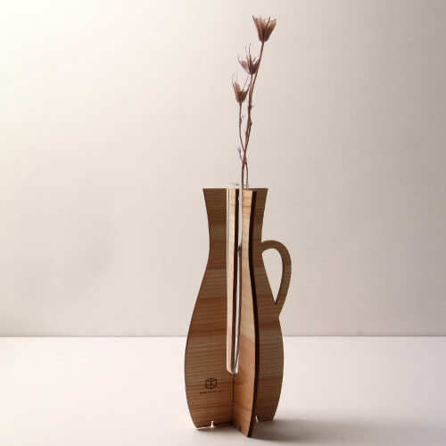 WOOD WORK LAB.組み立て花瓶（大）