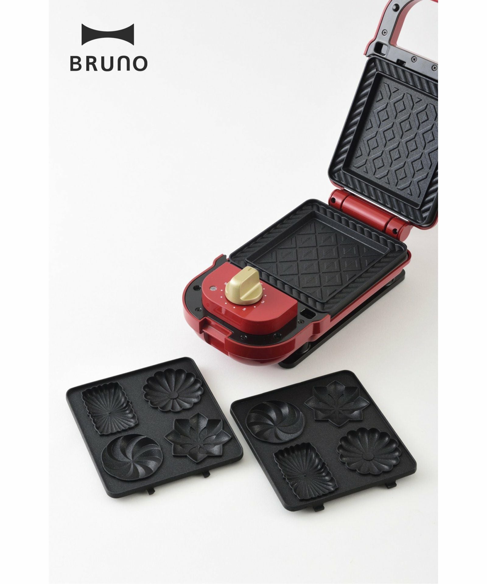 BRUNO ブルーノ ホットサンドメーカー シングル用プチガトープレート
