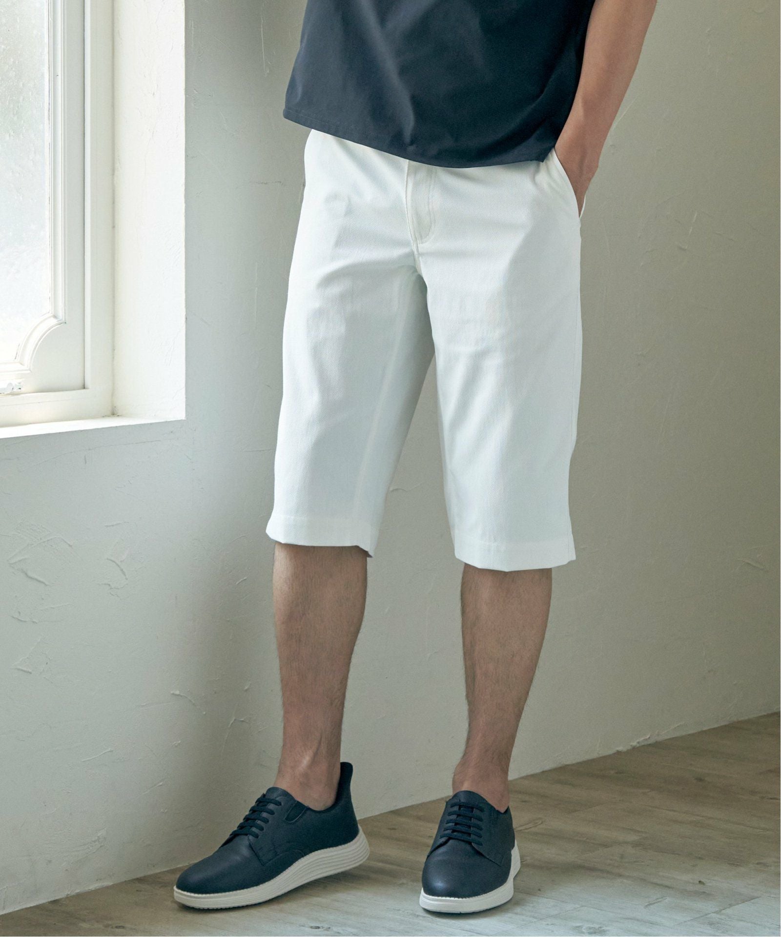 6.5分丈ドビーハーフパンツ,60%OFF| TOKYO DESIGN CHANNEL