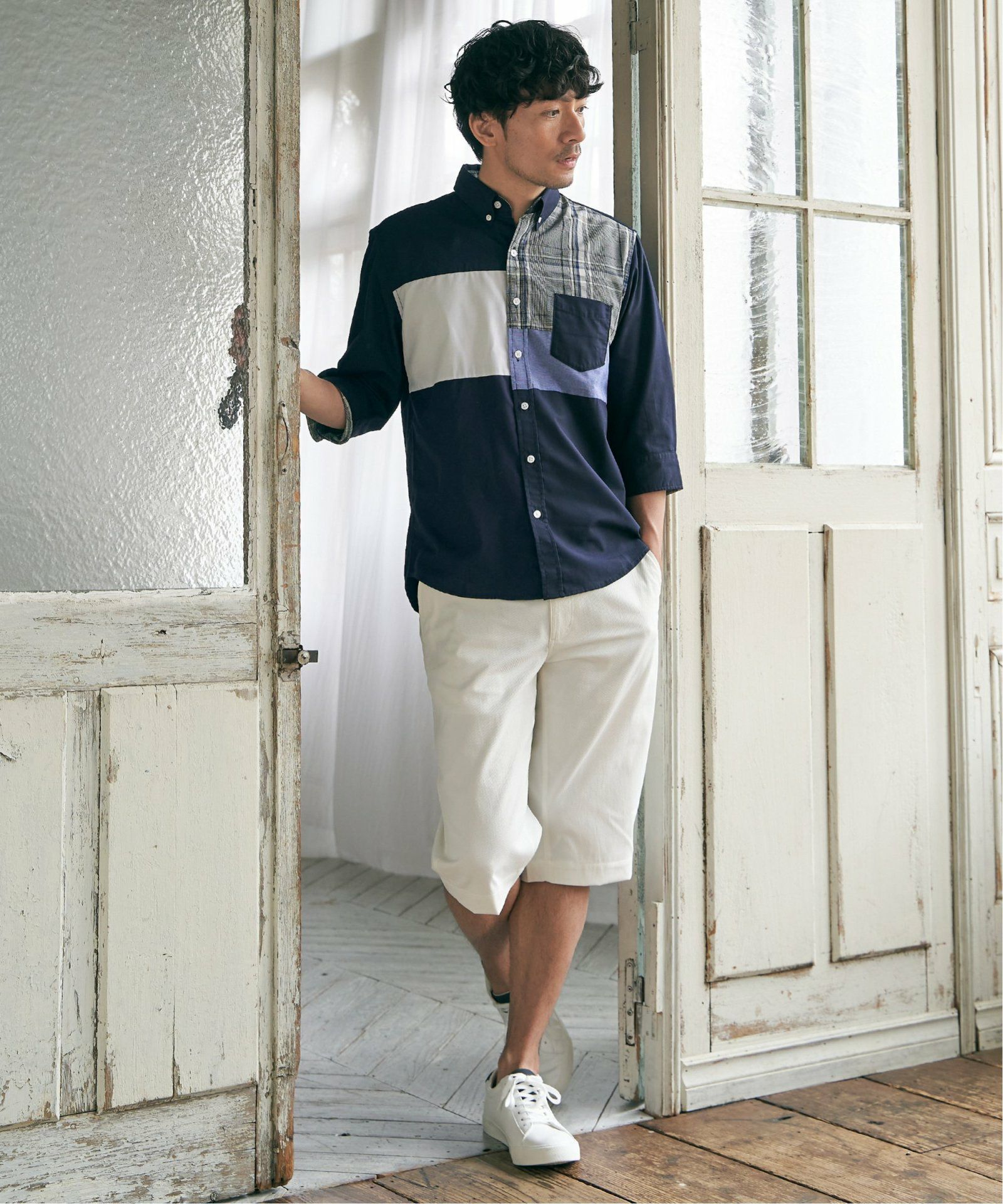 6.5分丈ドビーハーフパンツ,60%OFF| TOKYO DESIGN CHANNEL