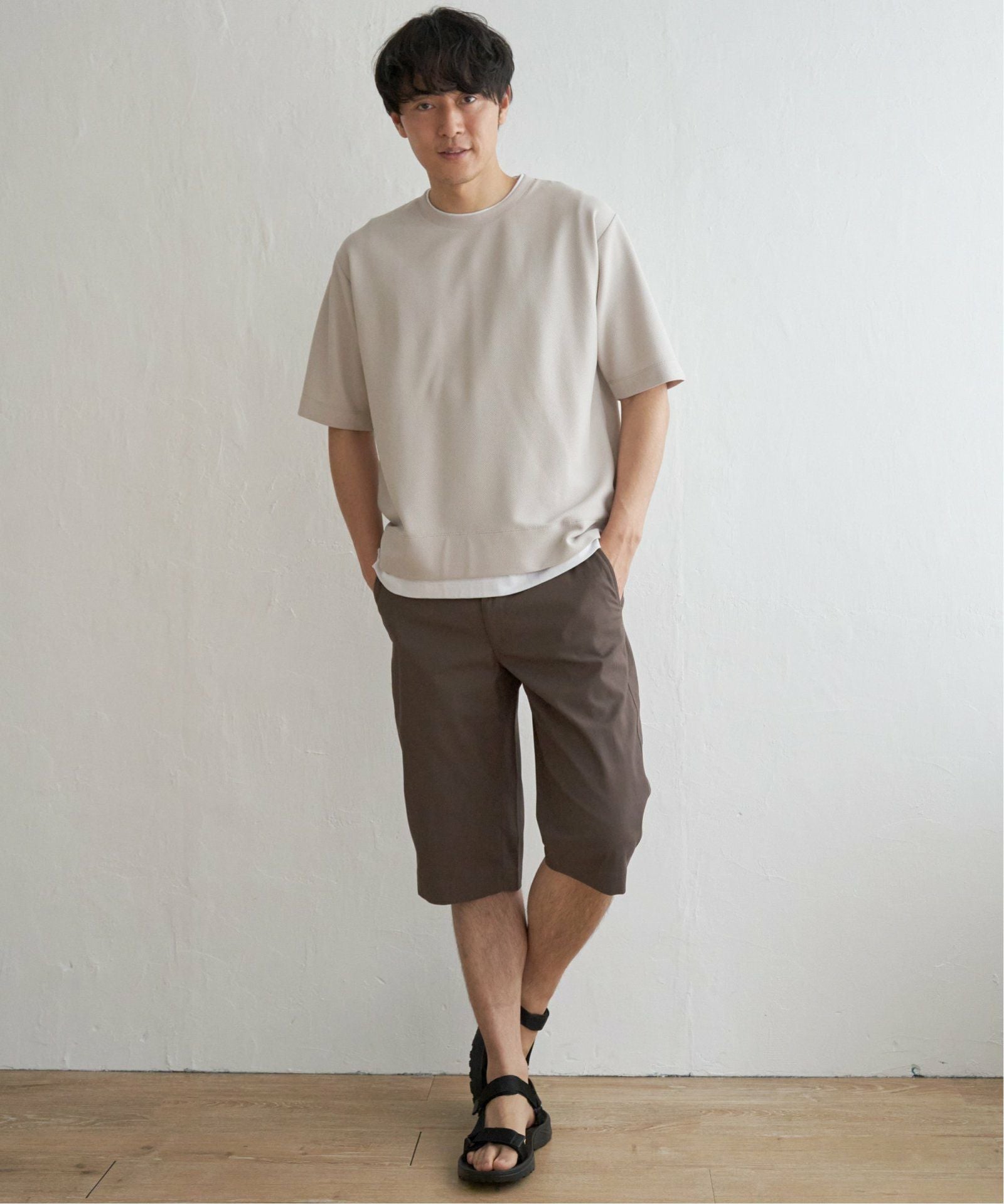 6.5分丈ドビーハーフパンツ,60%OFF| TOKYO DESIGN CHANNEL