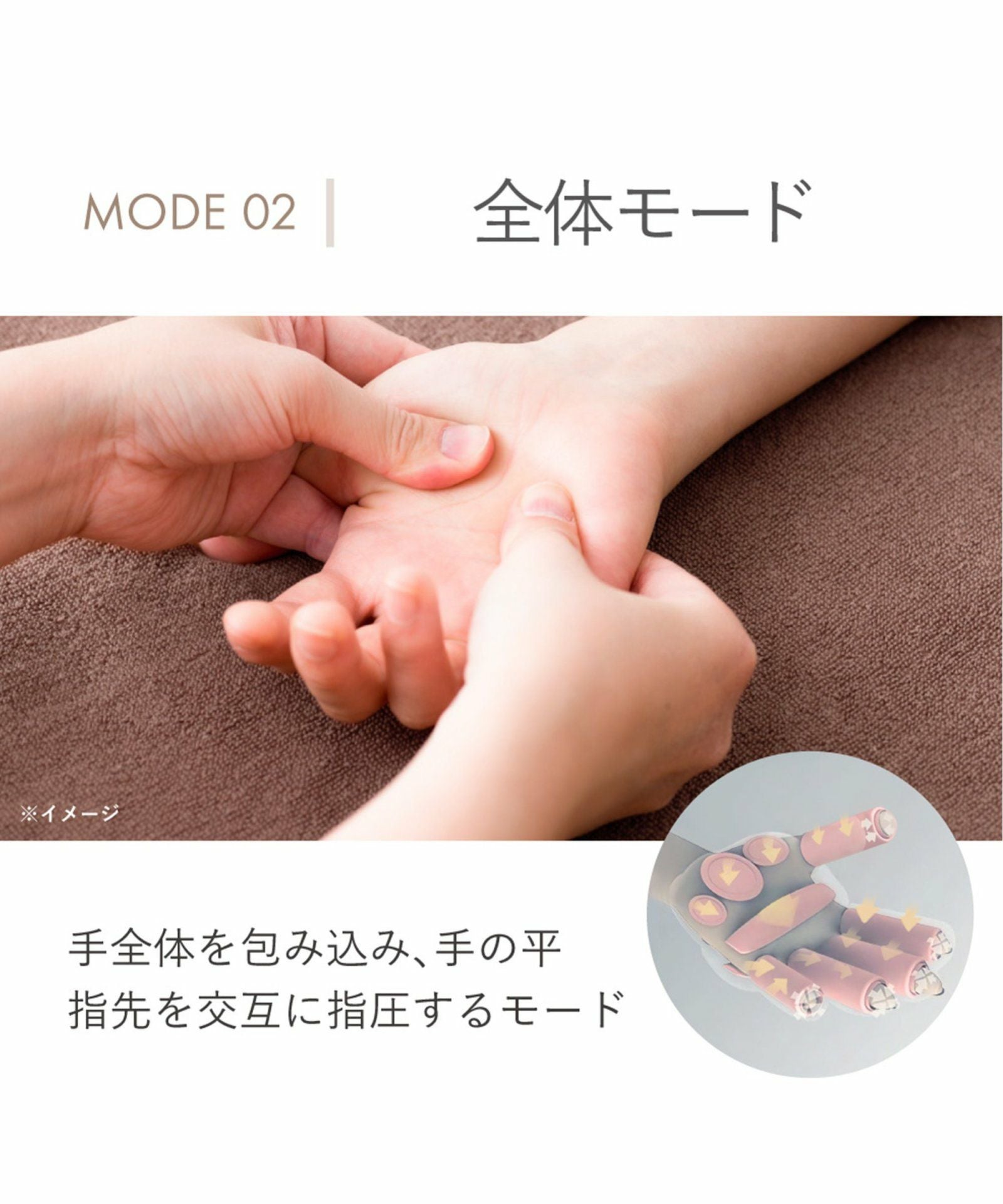 NIPLUX HAND MOMI ハンドモミ,TOKYO DESIGN CHANNEL BUYERS SELECT