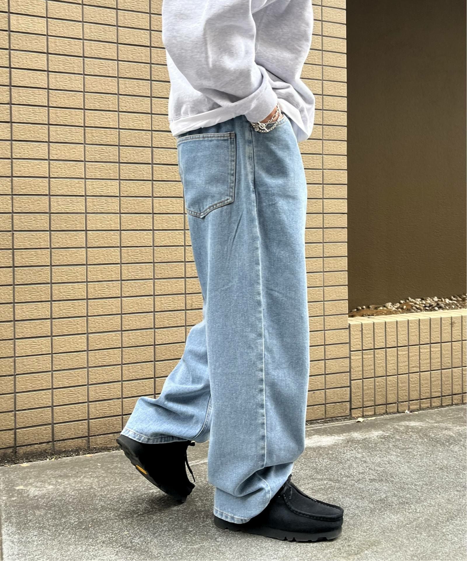 ワイドストレート デニムパンツ / セットアップ可能,70%OFF| TOKYO