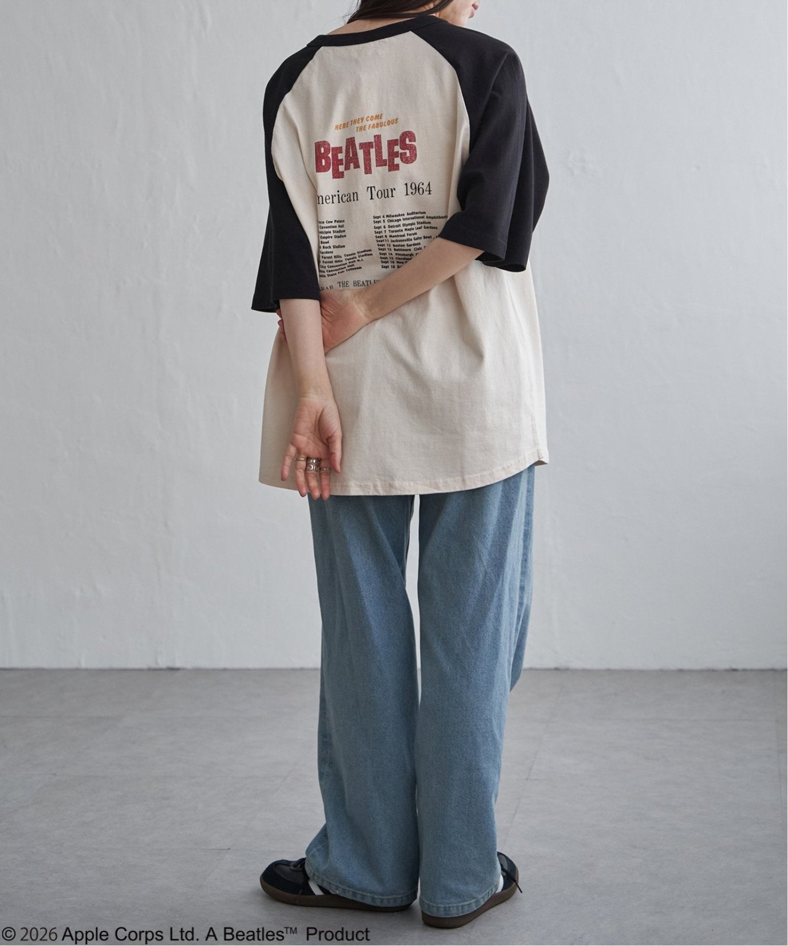 別注】THE BEATLES ザ ビートルズ ツアーラグランTシャツ,VENCE| TOKYO
