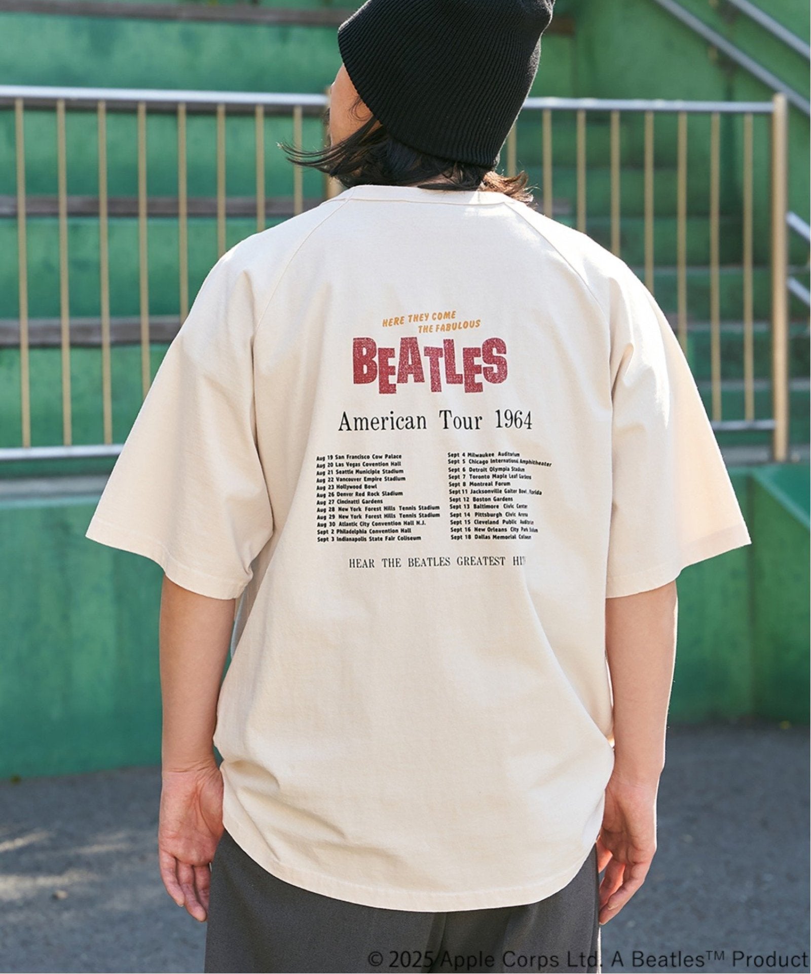別注】THE BEATLES ザ ビートルズ ツアーラグランTシャツ,VENCE| TOKYO