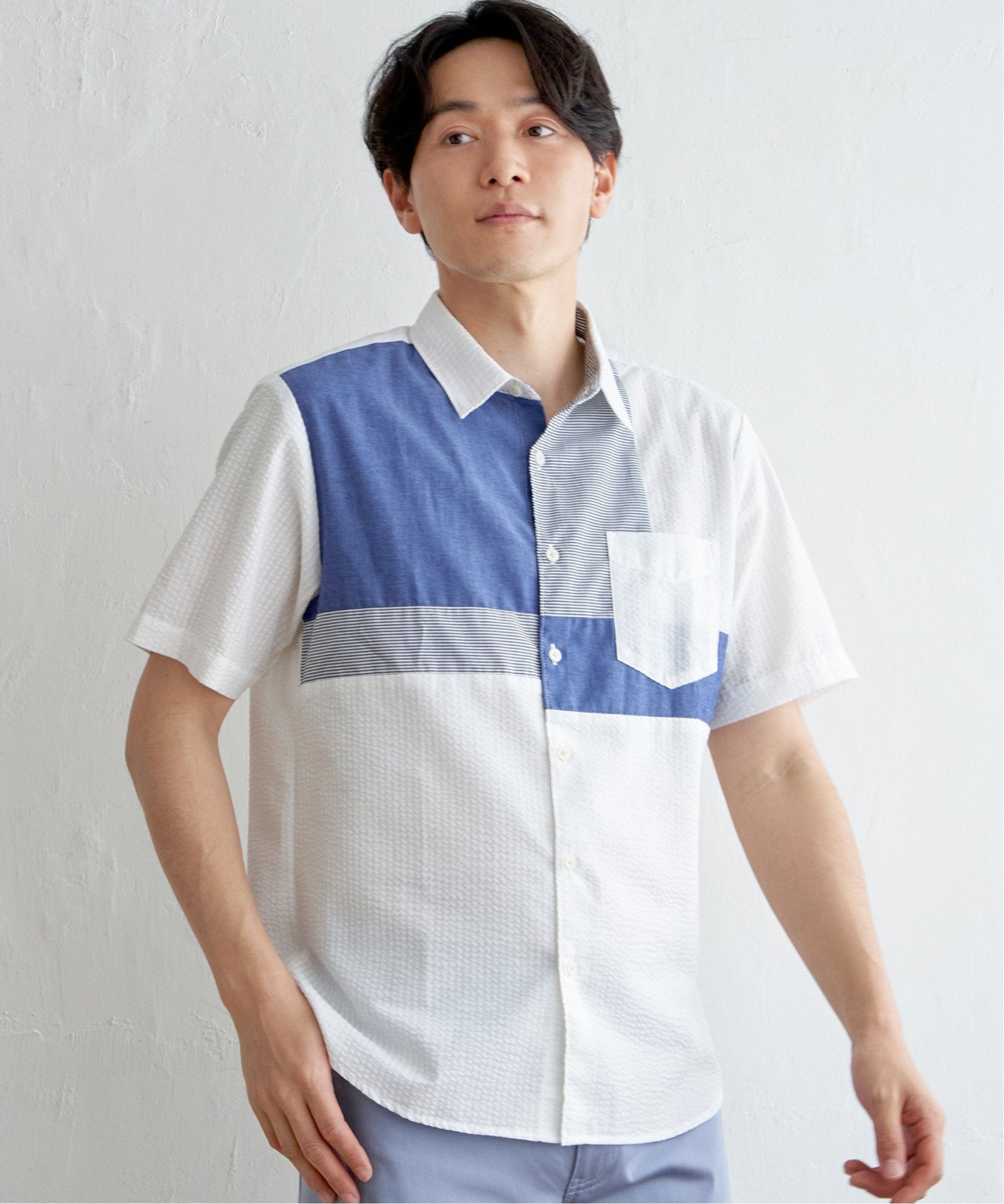 サッカーブロックス切り替えシャツ,ikka| TOKYO DESIGN CHANNEL