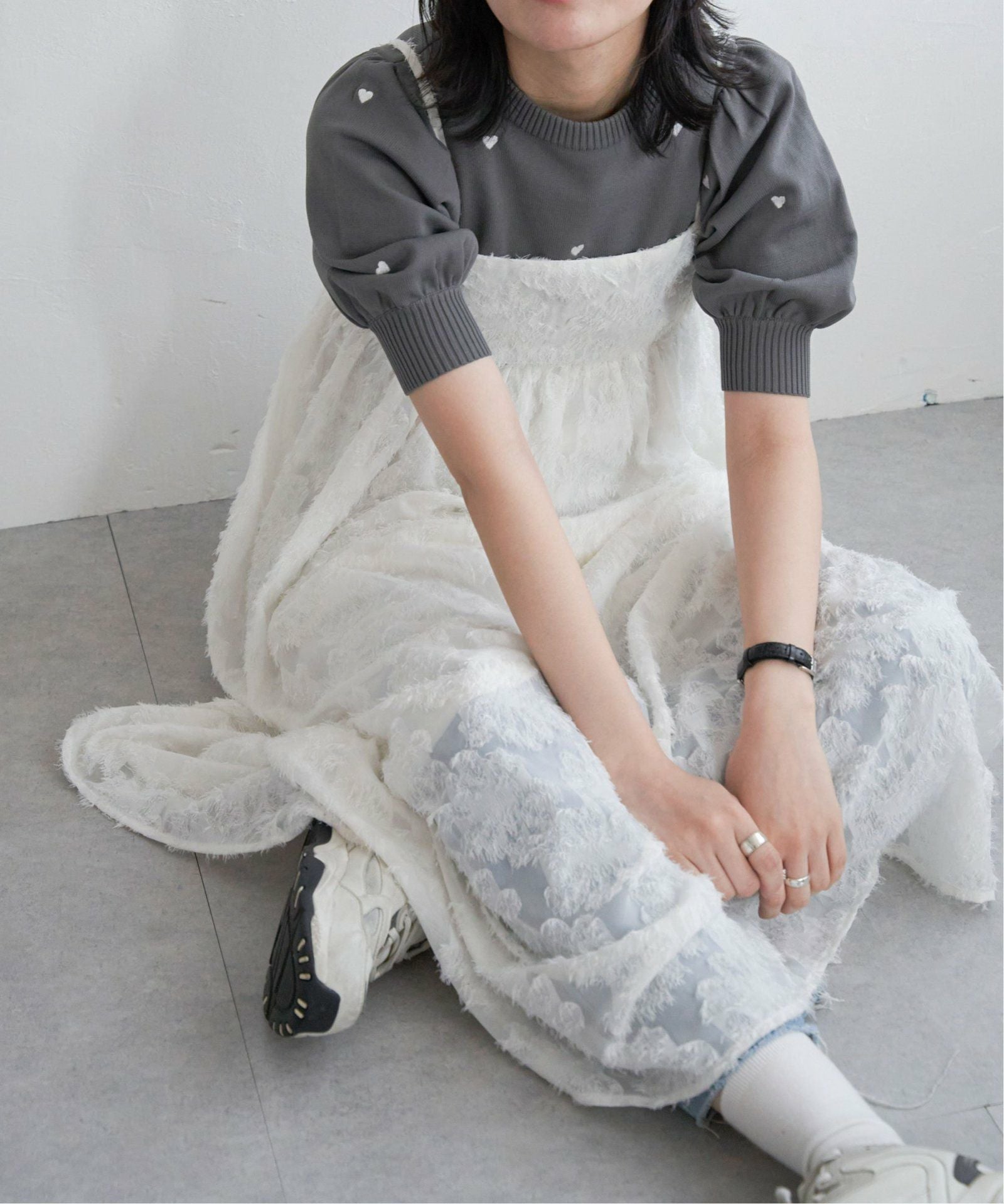 フリンジジャガードキャミワンピース,70%OFF| TOKYO DESIGN CHANNEL