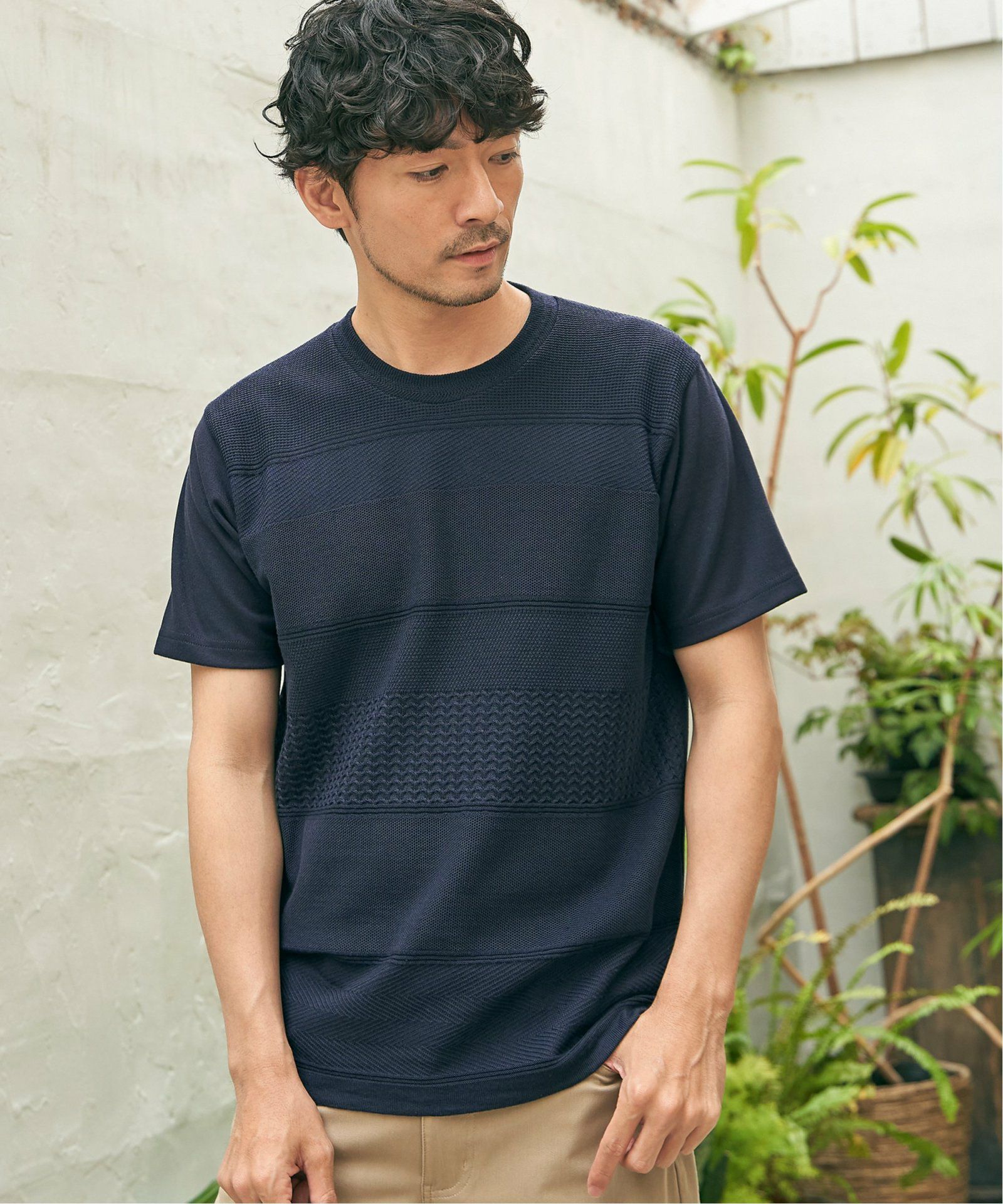 ニットコンビポンチTシャツ,ikka| TOKYO DESIGN CHANNEL