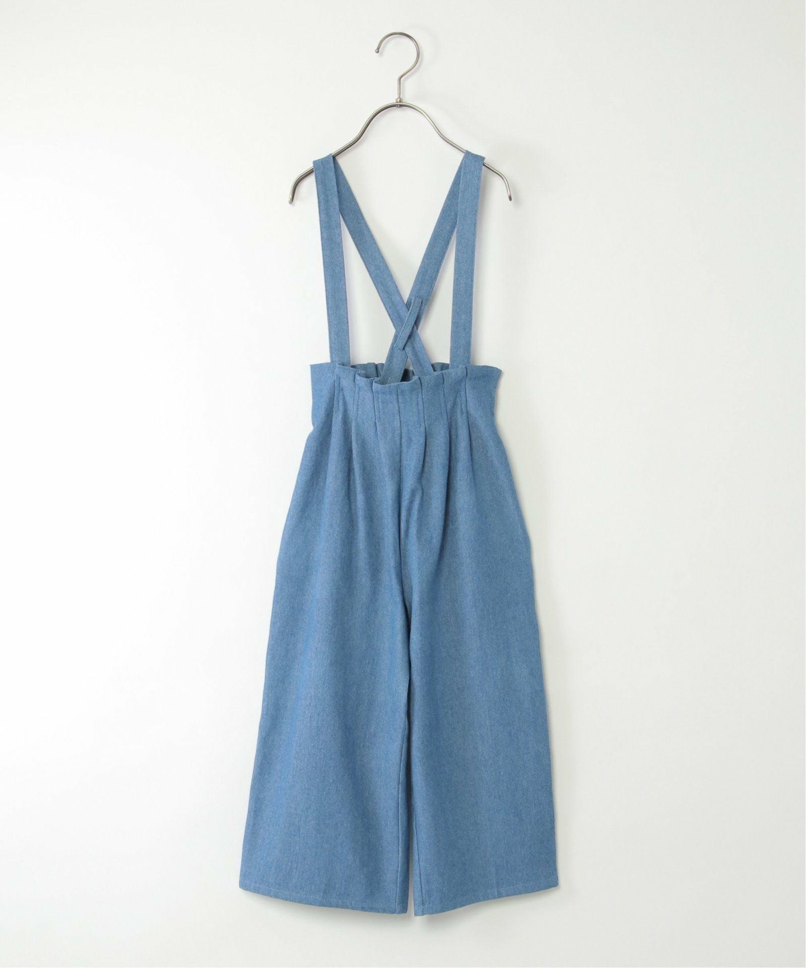 麻混サス付きタックワイドパンツ（120~160cm）,ikka| TOKYO DESIGN CHANNEL