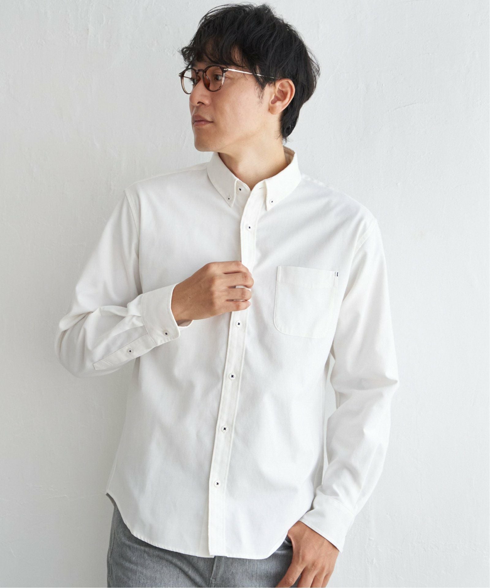 吸水速乾】イージーケアオックスボタンダウンシャツ,20%OFF| TOKYO