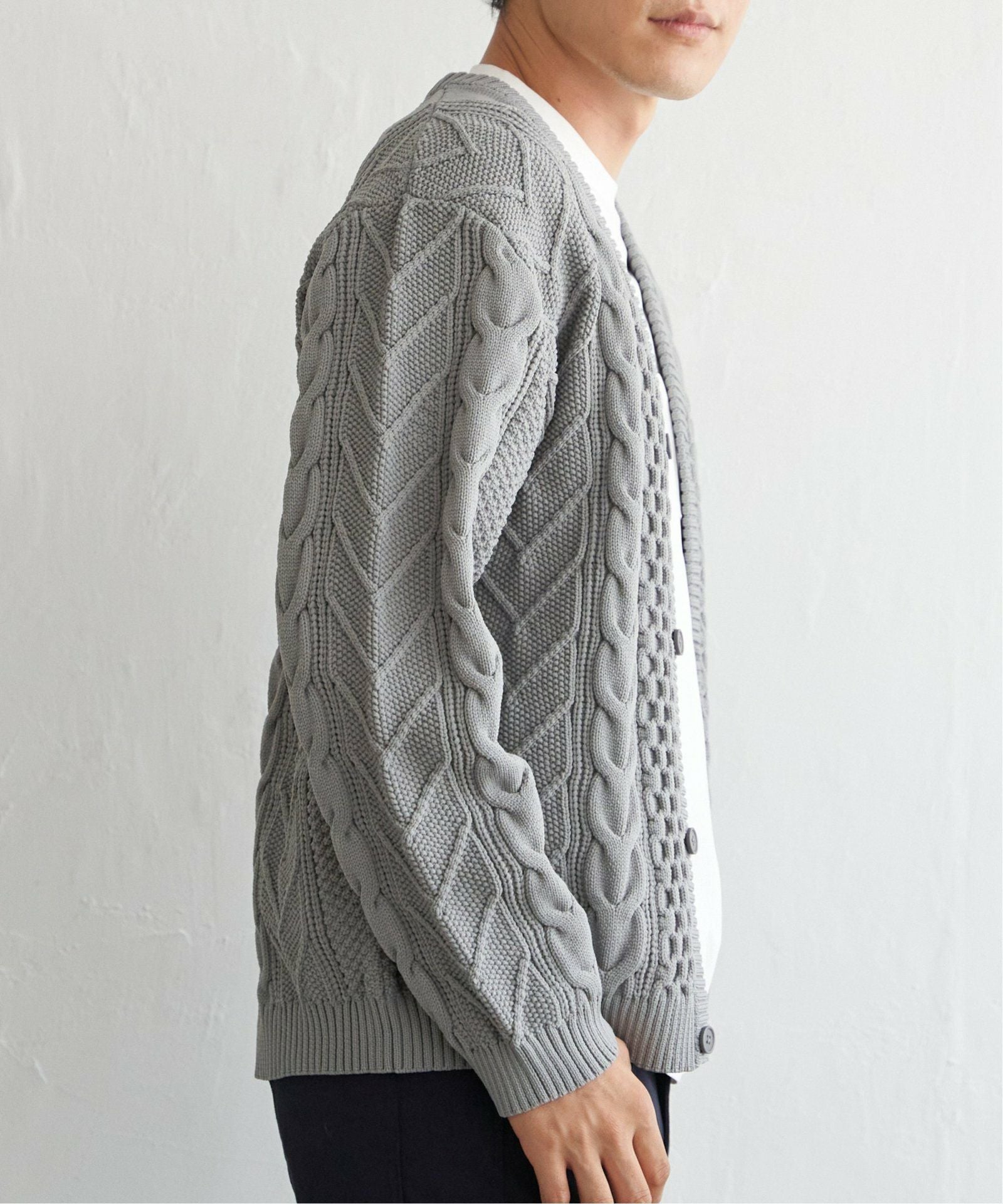 GOKU楽ニットケーブルカーディガン,30%OFF| TOKYO DESIGN CHANNEL