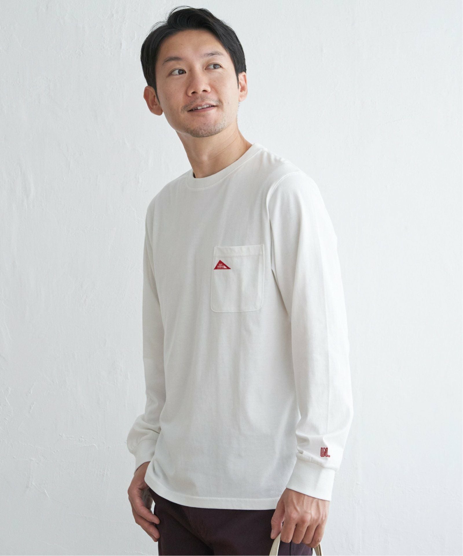 URBAN NATURE LIFE アーバンネイチャーライフ ワンポイントロンT,ikka