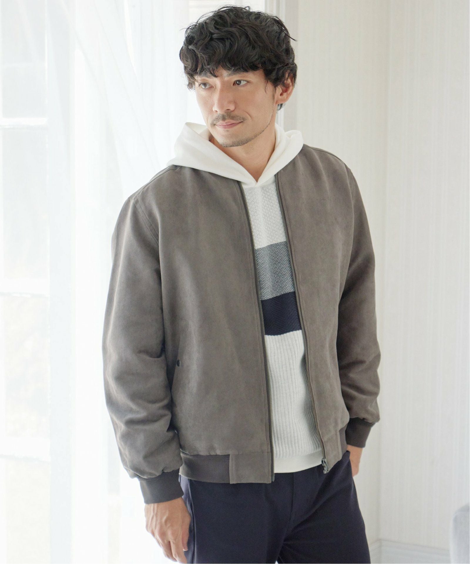 フェイクスウェードブルゾン,40%OFF| TOKYO DESIGN CHANNEL