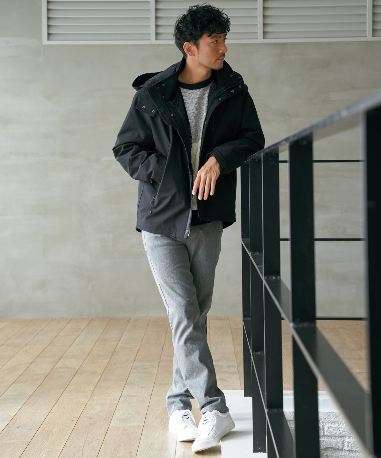雑誌MonoMax12月号掲載】sorona(R) 3WAYマウンテンパーカー【撥水