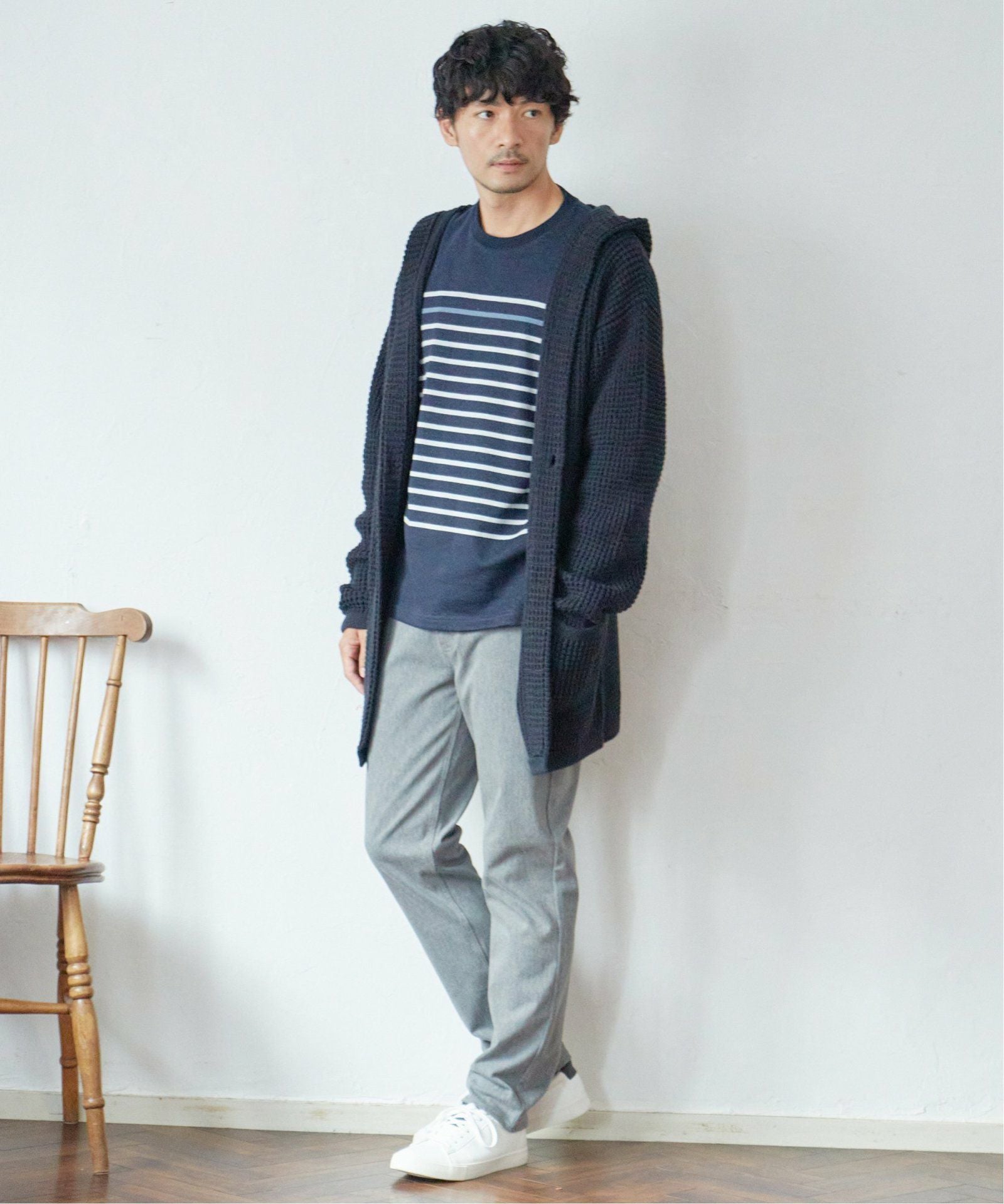 ダブルジャカードボーダーロンT,30%OFF| TOKYO DESIGN CHANNEL